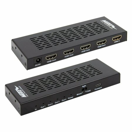 Metra HDMI Scaling Splitter with 1 Input and 4 Outputs CS-1X4HDMSPL5